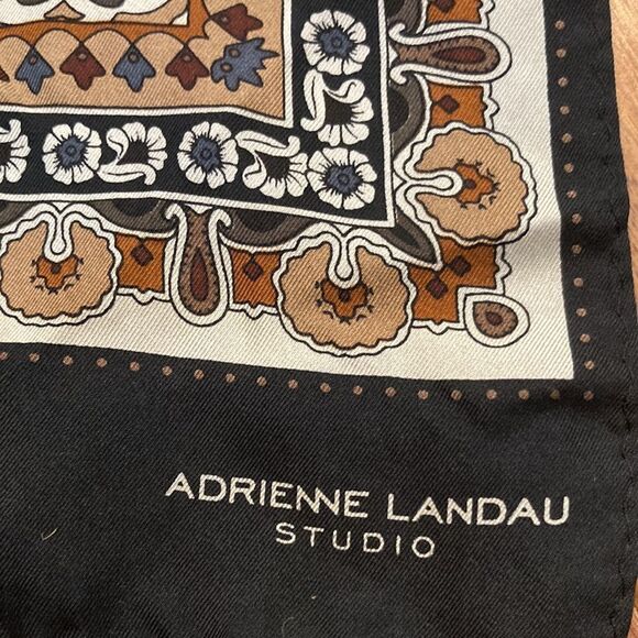 Adrienne Landau studio, silk scarf - Picture 4 of 5